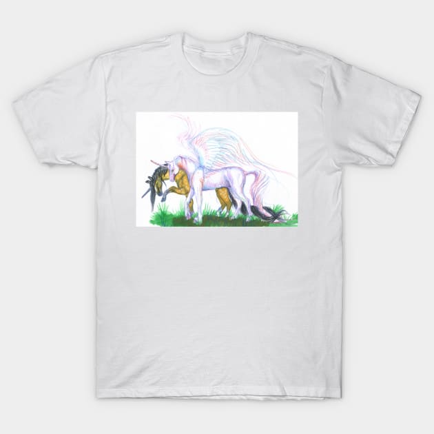 Unicorns T-Shirt by pegacorna